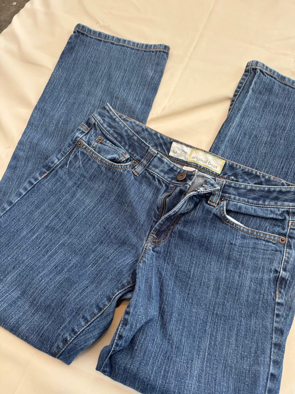 LOFT Original Bootcut Jeans Women’s Size 6 Denim Blue